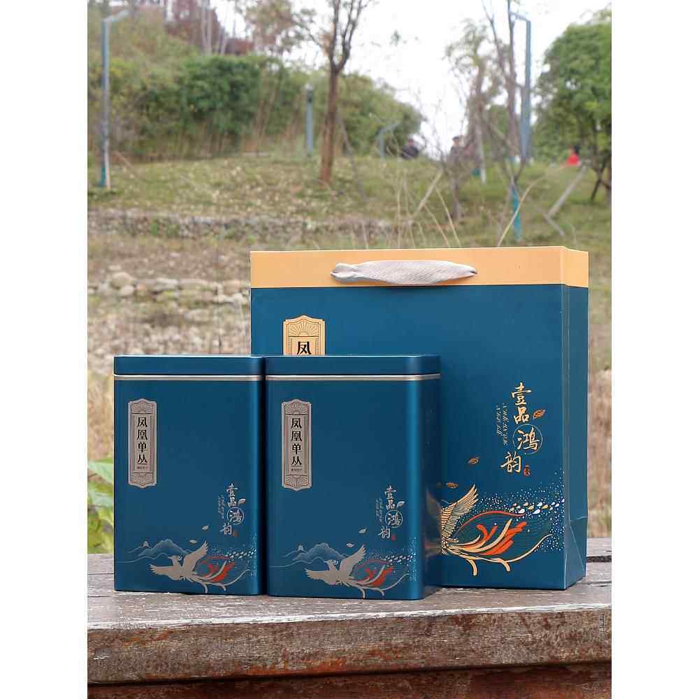 高档凤凰单丛茶叶包装罐空盒一斤装古树红茶大红袍铁罐子礼盒定制