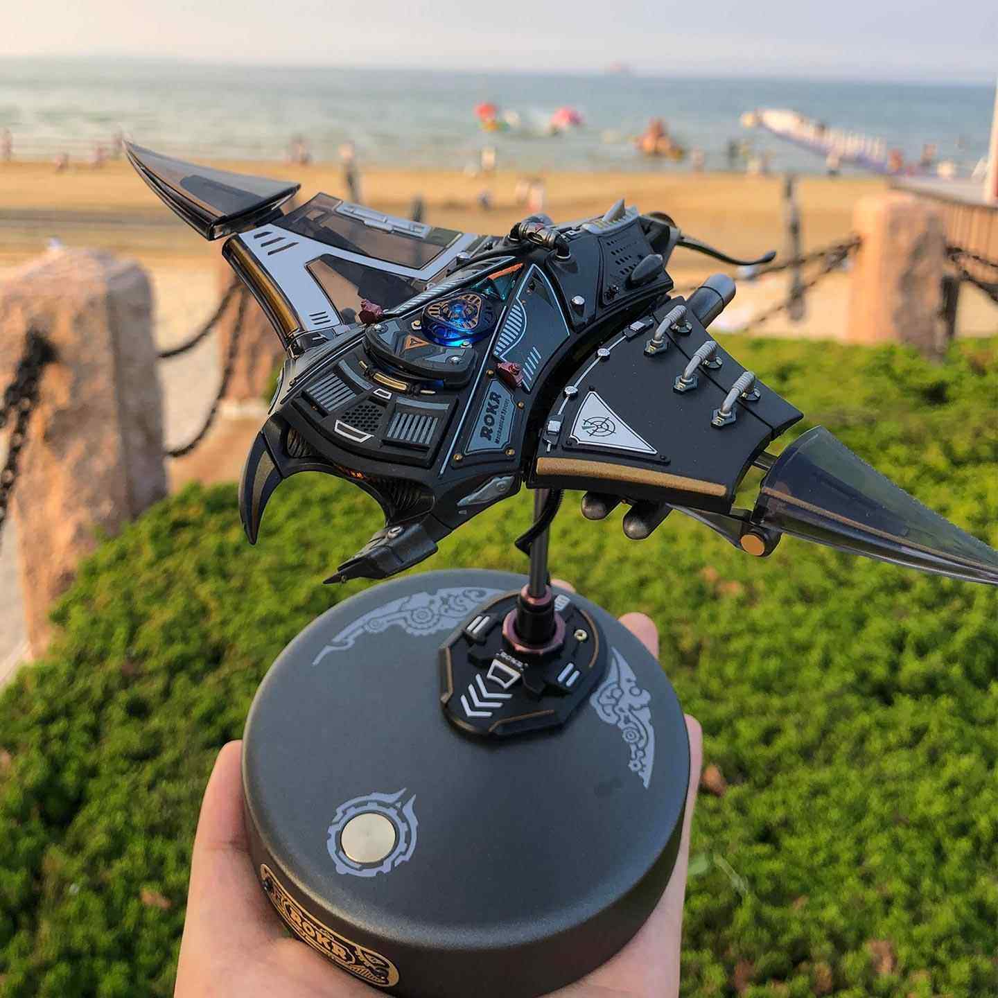 若态若客魔鬼鱼机械物种diy手工金属立体拼装拼图模型男孩礼玩具,玩具/童车/益智/积木/模型,普通塑料积木,淘宝优惠券,粉丝福利购,淘宝优惠卷