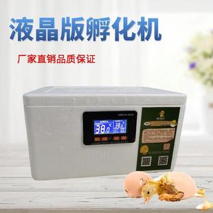 水床孵化机家用型鹦鹉鸟鸡鸭鹅孵化器20枚小型70枚卵蛋箱控温老韩