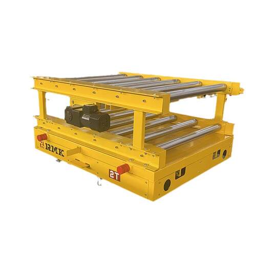 车间防爆转运车无轨舵轮全向车防水升降搬运车原地旋转