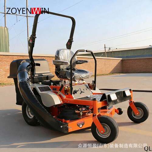 山东众源座驾式零转弯割草机 草坪球场杂草打草机汽油48寸除草机