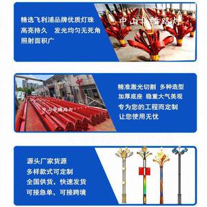 厂家直销特色新款 中华灯 金玉兰灯 芙蓉灯 如意灯 景观灯 广场灯