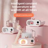 可爱 宠物电视加热器暖杯恒温暖杯隔热垫加热垫自动智能温控过山