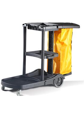 AF08180多用途清洁杂物车手推清洁车保洁车工具车客房服务车