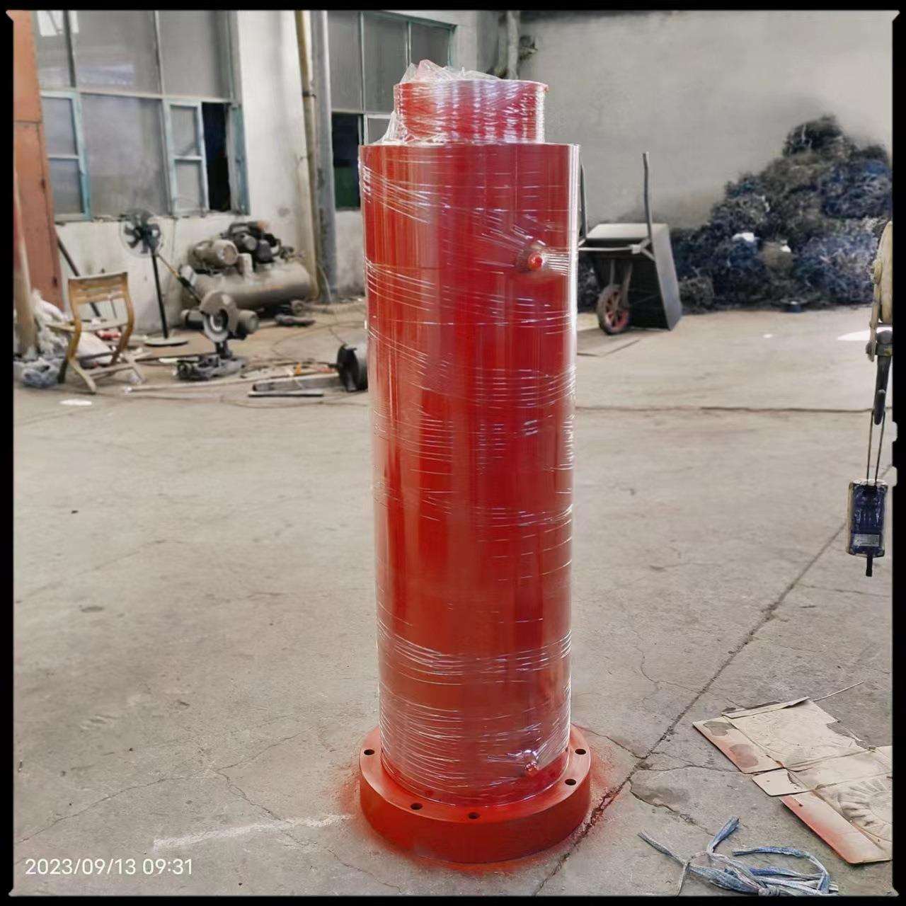上法兰式油缸单耳式双向液压油缸液压缸电动微型气动油压缸