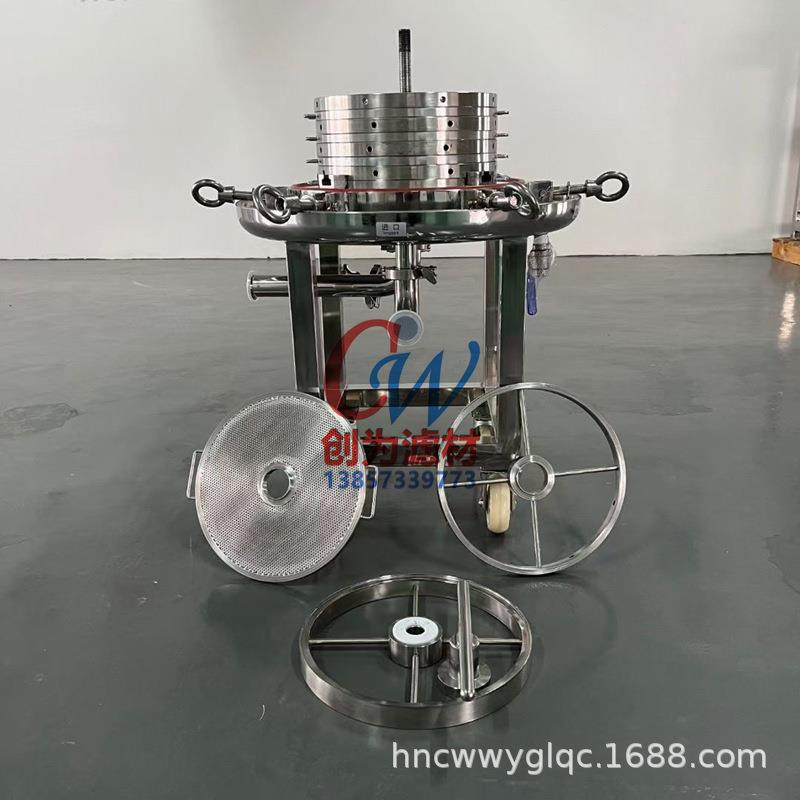 200-00滤不锈钢层膜不钢锈层叠式5过过滤器微孔膜滤活性炭悬浮物