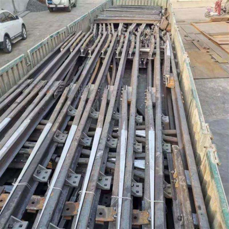 工矿铁路配件固定辙叉 钢轨轨道道岔 高锰钢辙叉铁路辙叉