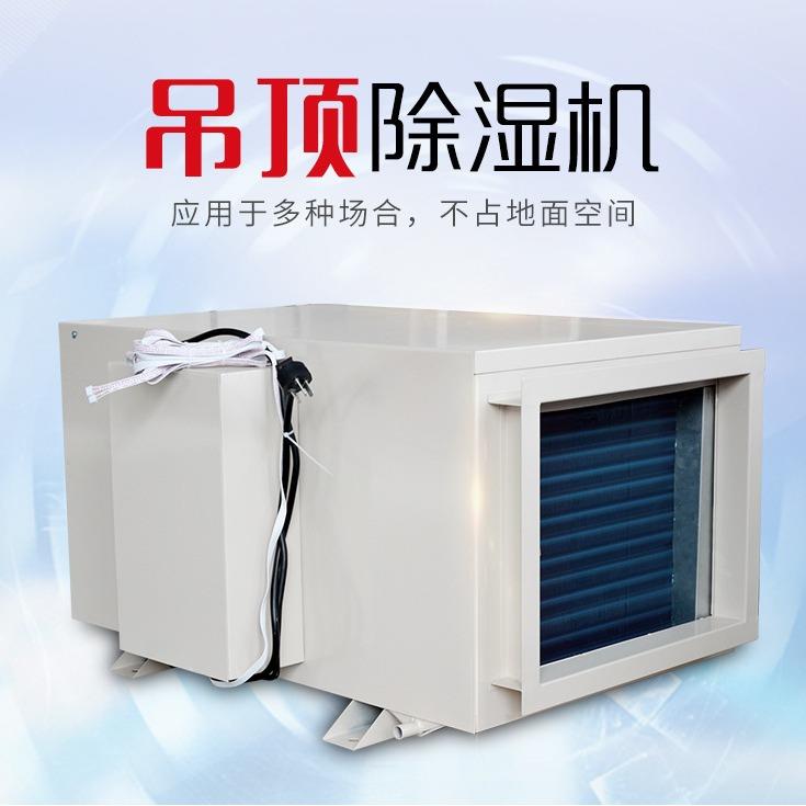 酒店泳池地下用管道湿机除OLO顶除湿吸机室工业大功率吊顶除湿机