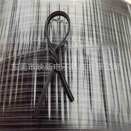 0.55扎线环保塑胶带包胶铁芯扎带扎055251000米/卷绑黑色丝