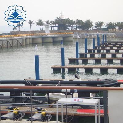 游艇船坞设备水上码头铝合金浮桥海上浮桥工程配件耐腐蚀承重强