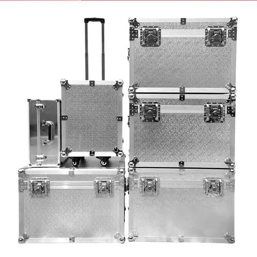 定 做航空箱铝合金箱铝箱定 制手提箱工具箱线材箱展会箱拉杆箱