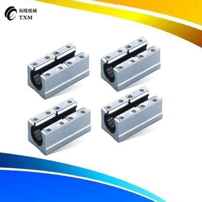 SBR16L导轨滑块直线光轴滑轨滑块 内径16mm slide case
