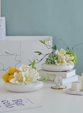 新中软ADx88NJF装式仿真型花艺售楼处酒店客厅茶饰几玄关干花造装