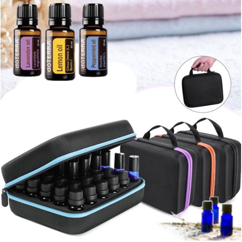 德国订单30格精油收纳包5ml10ml15ml精油瓶收纳整理包EVA精油盒