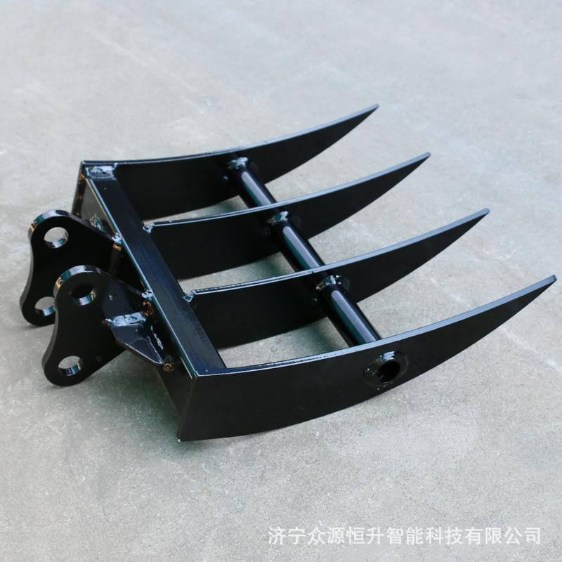 履带小型挖掘机属具搂草器挖掘机松土器大耙子破碎锤挖掘机属具