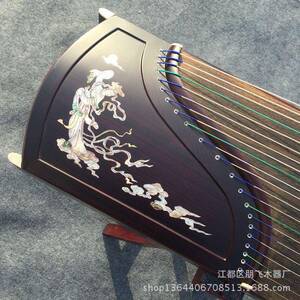 新款直销扬州古筝 紫檀挖嵌喜鹊登梅款专业演奏古筝 多款图案