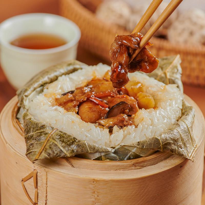 包道糯米鸡广式荷叶鸡瑶柱糯米饭团快手早餐早茶冷冻冷冻食品包邮