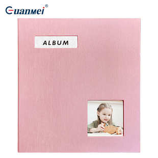 布儿童 广宝宝成长photo 影集相册册覆膜美album diy纪念自粘封面
