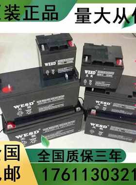 WESD蓄电池WD150-12无敌直流屏UPS/EPS应急电源12V150AH基站专用
