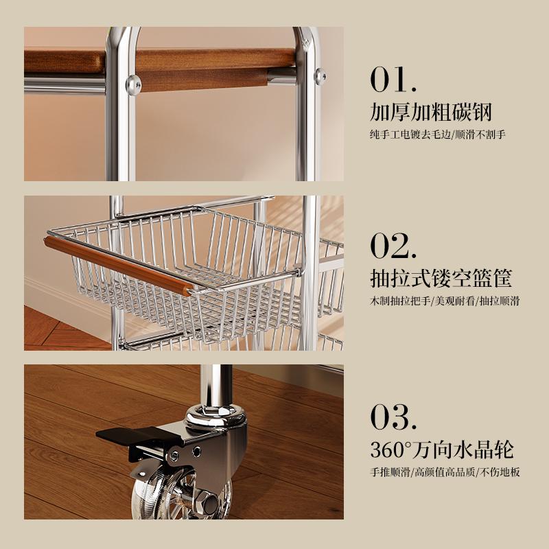 带轮花架置物架落地多层铁艺阳台客厅植物摆放装饰多肉花盆收纳架