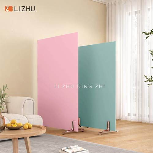 北欧屏风隔断家用玄关置物架客厅卧室可移动进门口遮挡日式小户型