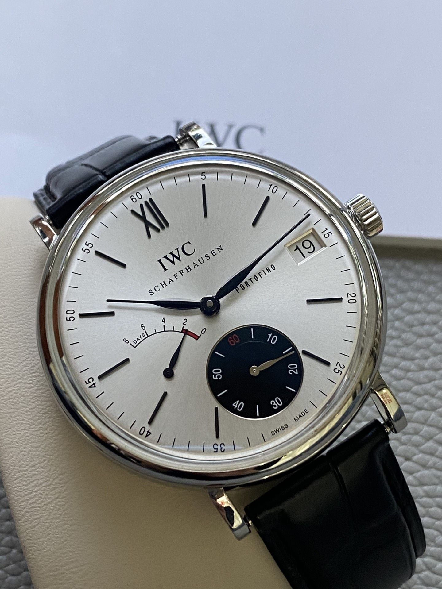 纪念款[9.8新]IWC万国表柏涛菲诺系列手表男手动机械男表IW510114