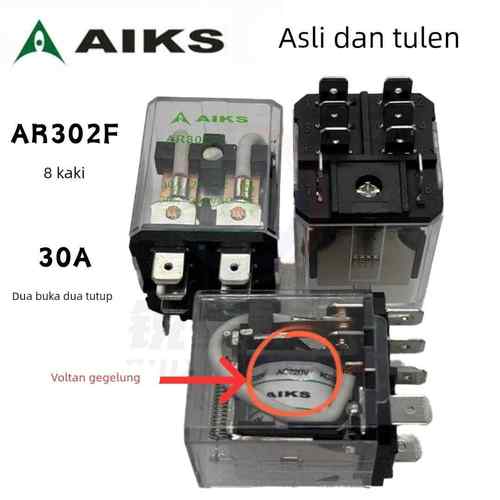 爱克斯AIKS大功率继电器AR302F 403F/FF/AC/DC/12/24/48/110/220V