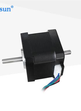 双出轴电机42SHD0261-24SH1-0舞台灯光闭环3D打印配件双出轴电机