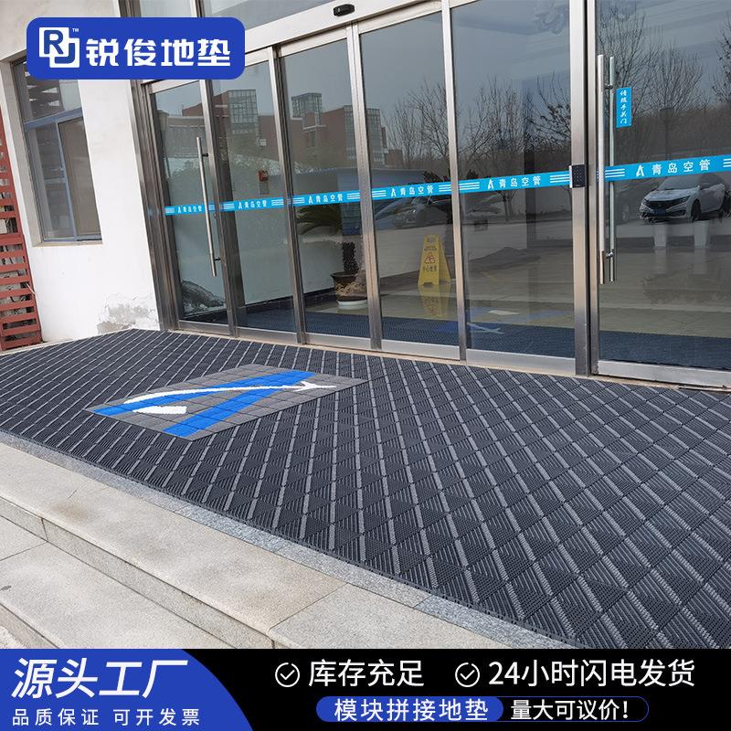 酒店门口蹭土除尘垫商用三合一地垫入户门地垫防滑垫防雪防水垫子