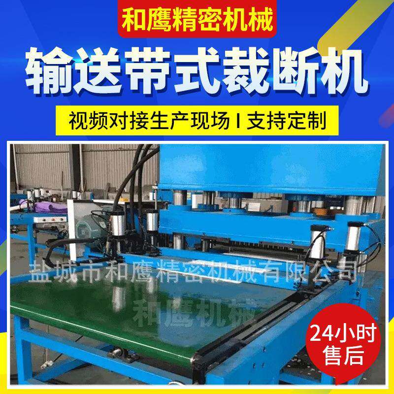 整版刀模吸塑包装下料机全自动电脑排版输送带式裁断机