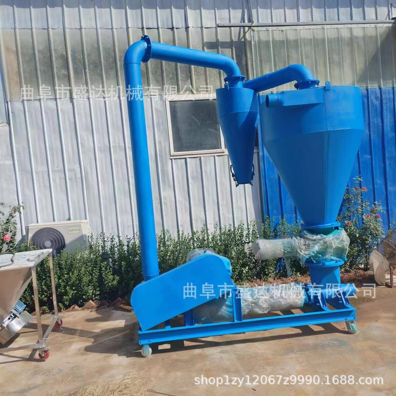 现货沙河克除尘气力吸粮料机远距离高扬程沙抽机风SD-QL力输龙送