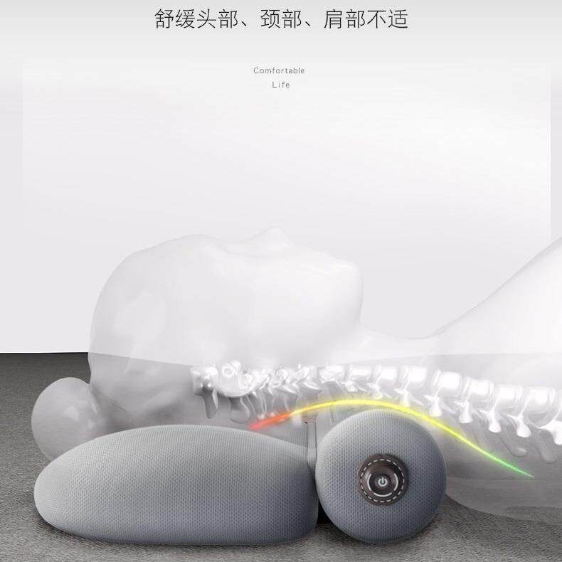 艾热敷颈椎枕头护劲椎助睡眠睡觉圆柱加热护颈枕艾灸枕舒适枕头
