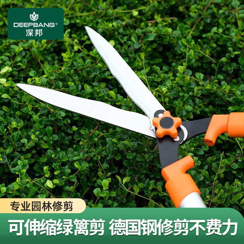 园艺剪绿篱剪草坪修剪修枝剪花剪园林大剪刀篱笆剪修枝伸缩家用剪
