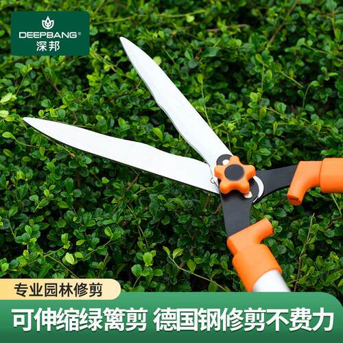 园艺剪绿篱剪草坪修剪修枝剪花剪园林大剪刀篱笆剪修枝伸缩家用剪