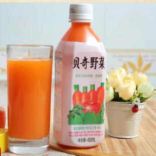 福建特产贝奇野菜汁450ml复合蔬果汁饮品混合果蔬汁新货包邮
