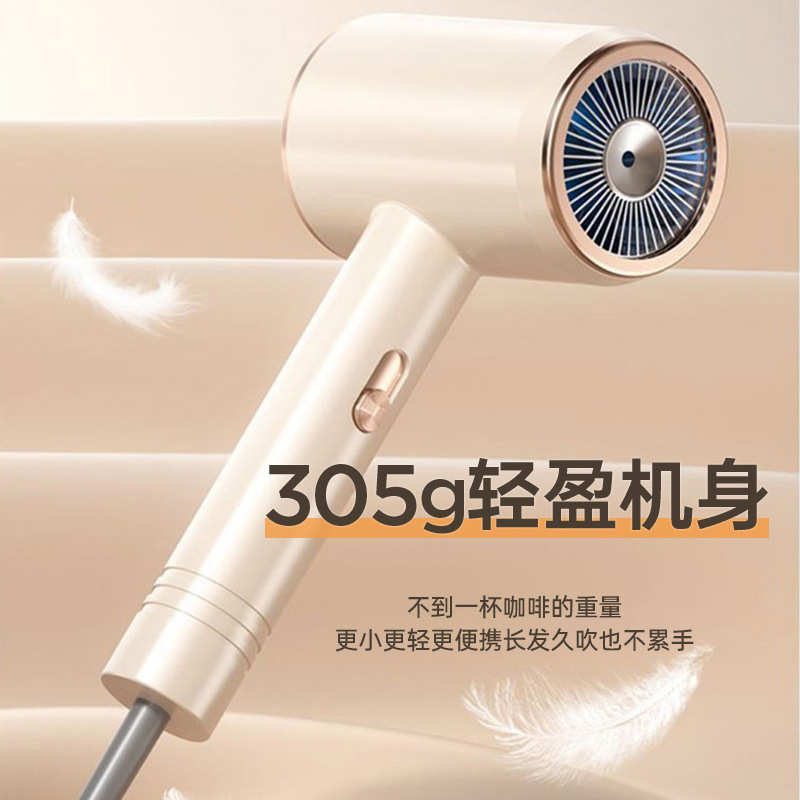 2025新款吹风机负离子护发静音速干家用风筒大风力吹头发大功率