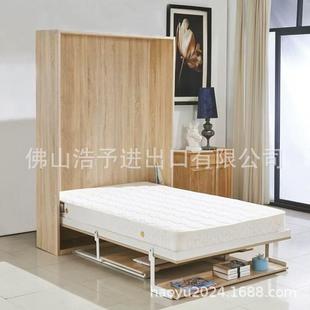 隐床多功能折叠组合一书桌创体意小型B01单人壁床五形金户配件