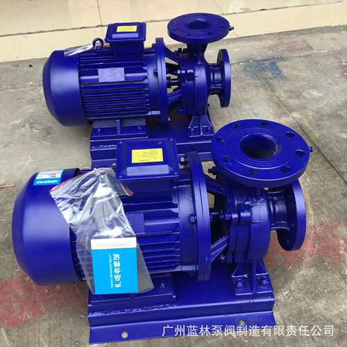 3寸卧式管道离心泵 IRW80-250IB工业冷热水循环泵