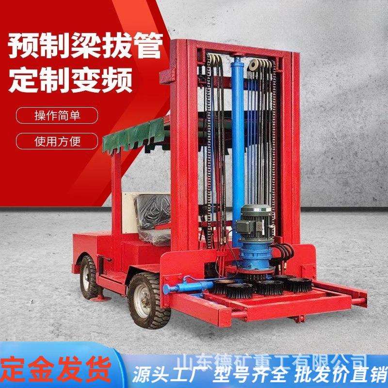 电动液压拔管机大吨位40T60T100T200吨套管立桩钻跟杆拔管机
