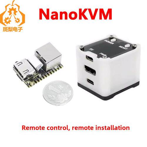 Sipeed Nanokvm远程操作维护服务器桌面/安装/Uart串口远程HDMI