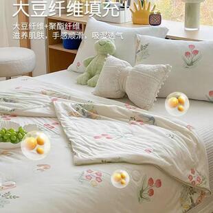 LYJ2022类母婴级凉被机洗夏被儿童薄款被夏子春秋可被冬被大维豆