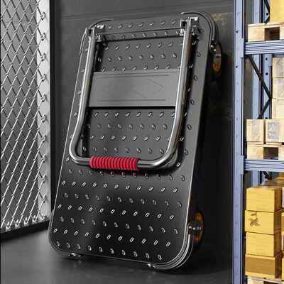 小车推拉货钢车板手推车平板车搬USL运车拖家用折叠手拉车快递小