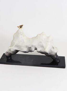 现代中假式所艺术品雕塑摆件办公室山酒店会样板间客MC-TY-55厅软