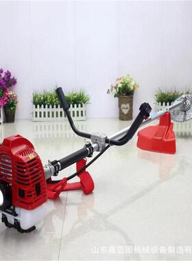 GX50大马力汽油割草机农用后背式松土锄草机园林草坪修剪割灌机