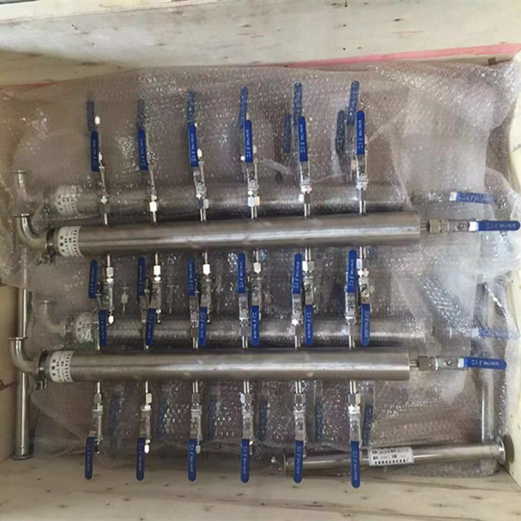 KFQ系列气源分配器供多规格分配装置带球阀有1路到20路耐高温