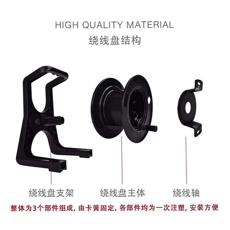 ROXTONE 手提式移动卷线盘网线音频信号线绕线盘收线器塑料空线盘