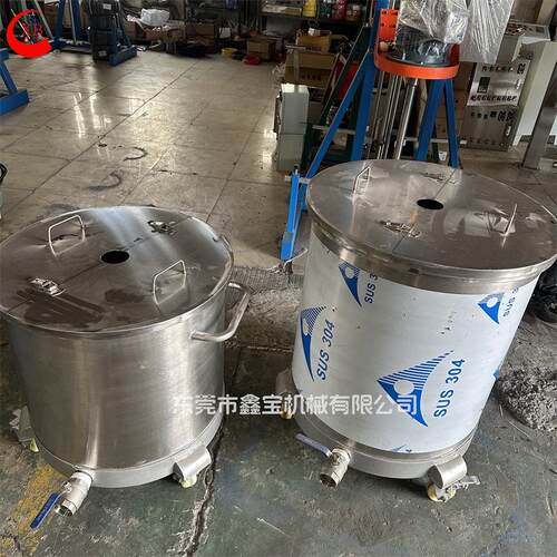 东XB-50油莞厂家供应30锈4不钢缸 500拉L分散桶 漆涂料储料桶型号