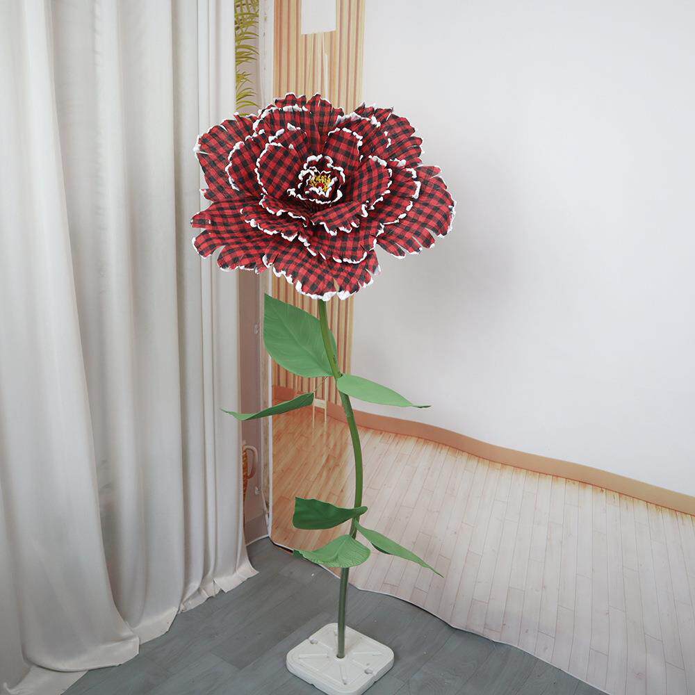 新款仿真牡丹花户外活动布置婚礼背景装饰拍摄道具整体套装