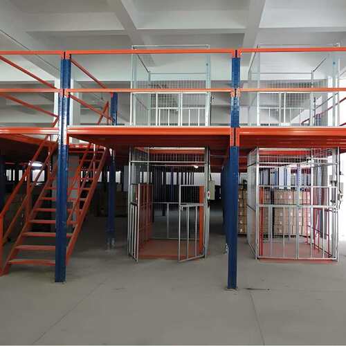 阁楼夹层电商仓库搭建二层阁楼平台重型货架工厂可拆卸平台组装式