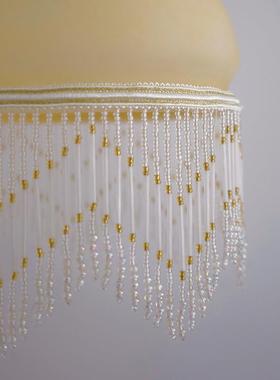 西洋古董法式玻璃g流vintae吊中古美式卧室床头飘灯窗442阳苏台吊